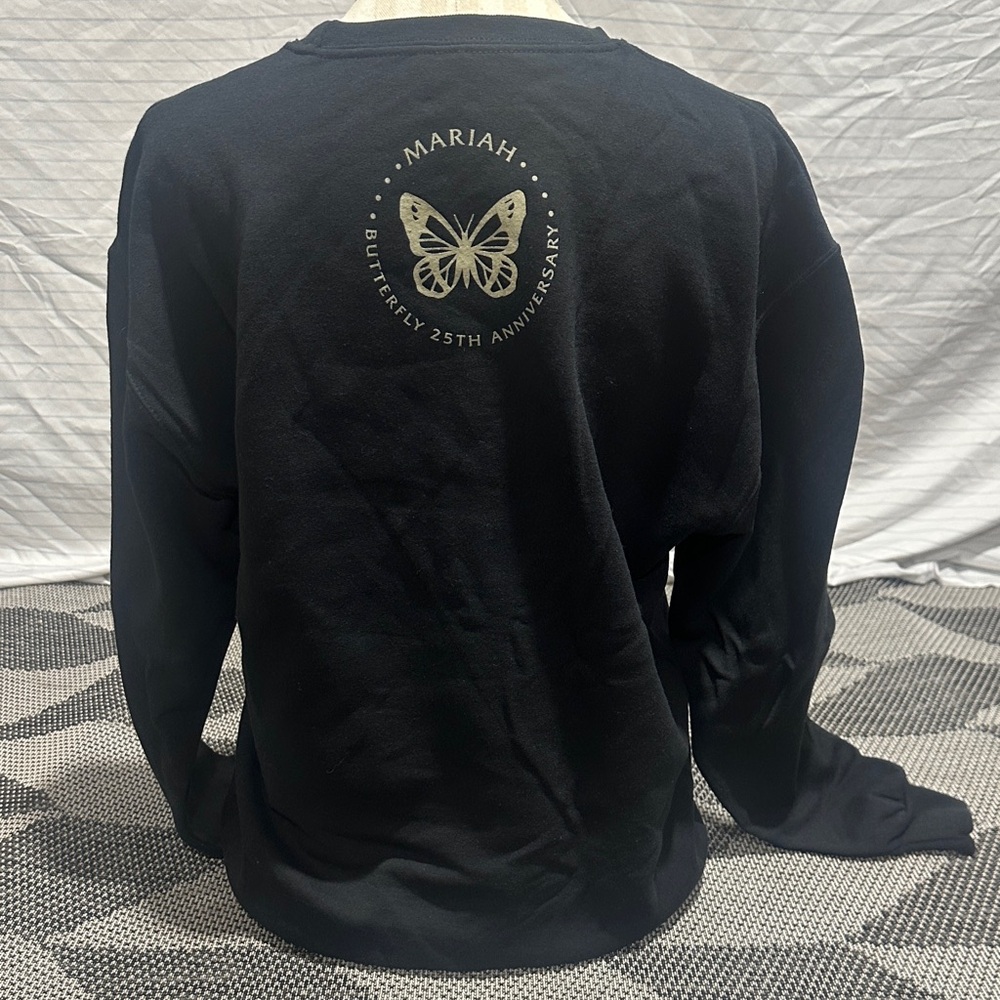 Mariah Carey butterfly 25th Anniversary crewneck - Picture 2 of 4